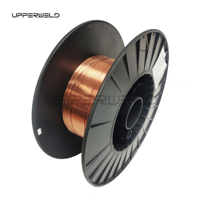 Support personnalisé OBM en acier doux ER70S-6 fil de soudage Mig de 0,8 mm pour le soudage en aluminium