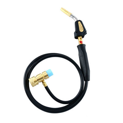 Torche à souffle de flamme à tourbillon réglable à auto-éclairage pour la fusion de l'or et l'allumage par déclencheur