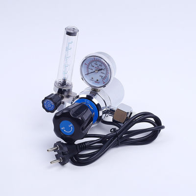 Régulateur d'argon avec débitmètre pour soudeur TIG MIG soudage CO2 manomètre de pression CGA580