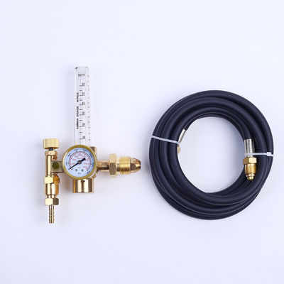 CGA320 et CGA580 régulateur de gaz de soudage à double débitmètre de CO2 avec réducteur de gaz à vis