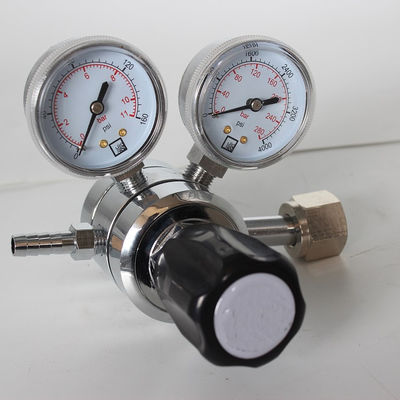 Régulateur de laboratoire à double étage pour gabarit de gaz spécialisé en argon d'hélium d'azote