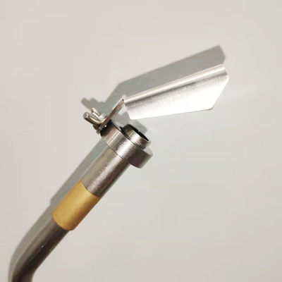 Torche de chauffage pour cuisine de camping en plein air avec anneau MAPP au propane en argent