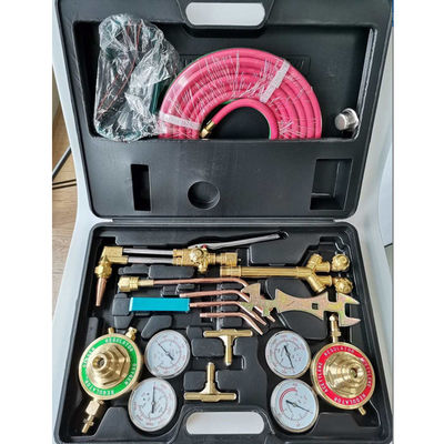 Kit de découpe d'oxygène acétylène avec sortie d'acétylène de 3/8&quot; et entrée d'acétylène de 5/8&quot;