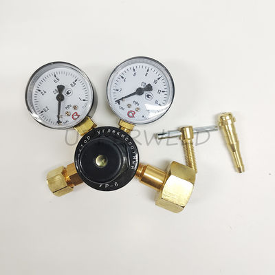 Régulateur de pression de gaz de CO2 Réducteur de pression à double étage pour le marché russe G3/4 Thread