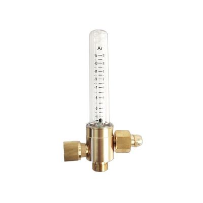 Réguleur de gaz industriel mini CO2/Argon avec construction en laiton jaune