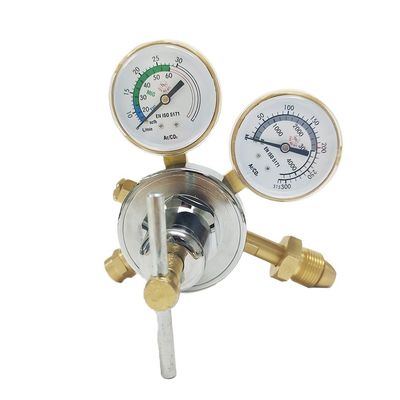 Kit de régulateur de soudage au gaz de CO2 à l'argon pour soudeur à double échelle Mig et TIG inclus