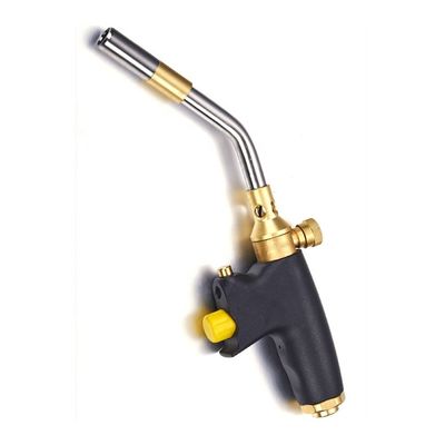 2.8KW Intensité nominale de chaleur CGA600 Torche à gaz à tête de serrure de sécurité pour soudage MAPP/PROPANE