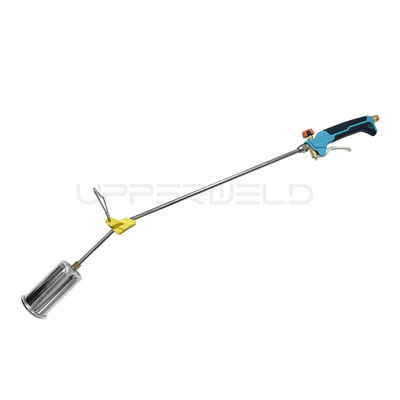 800000 BTU Auto-allumage à double poignée de couleur Propane chauffage brûleur d'herbe avec Stand Meas 98.5 * 29 * 53.5cm