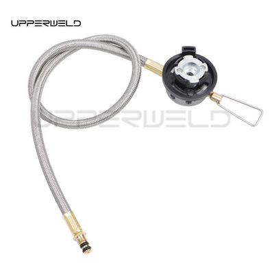 Outils de camping en extérieur Ventilateur de cuisinière à gaz durable Cassette réservoir de gaz Conversion de tête Adaptateur de bouteille Adaptateur de connecteur