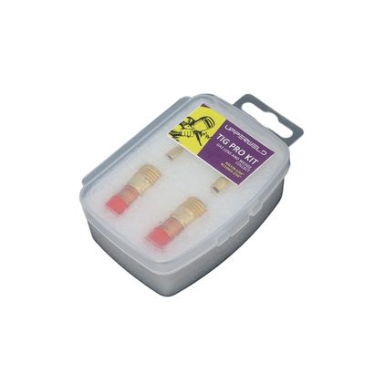 Lentille à gaz 4GL116 en or et kit de collette de coin 4C116GS pour WP17 18 26 lampe de soudage