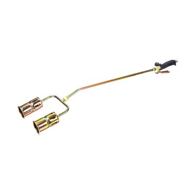 82 kW de chaleur nominale à double buse brûleur de mauvaises herbes torche à gaz de propane pour la soudure