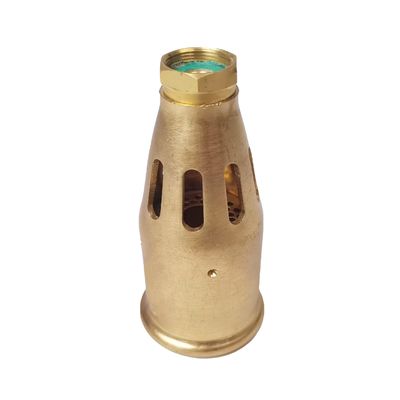 Brûleur de mauvaises herbes en laiton supérieur Buse à gaz pour lampe à chauffer en or Brûleur de mauvaises herbes à flamme de propane