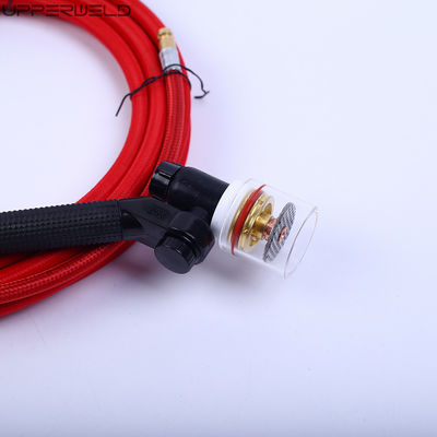 Test passé à 100%, kit de torche de soudage à tig refroidi à l'air, commutateurs réglables refroidi au gaz WP-17