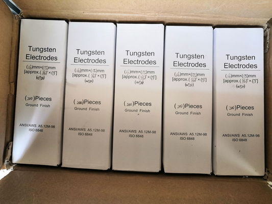 2% Lanthanated TIG 1/16 3/32 1/8 pouce x 7 10 Pack WC20 BLUE électrodes de tungstène soudés