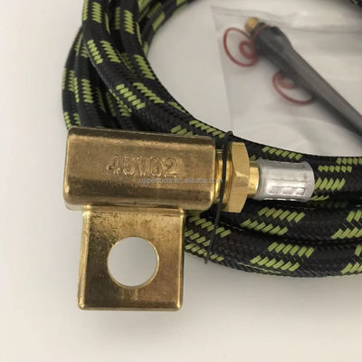 Torche de soudage WP-18 TIG personnalisée avec tête flexible et bouton d'interrupteur refroidi à l'eau