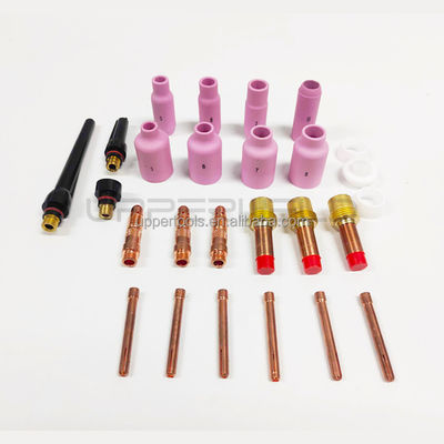Torche de soudage WP-18 TIG personnalisée avec tête flexible et bouton d'interrupteur refroidi à l'eau
