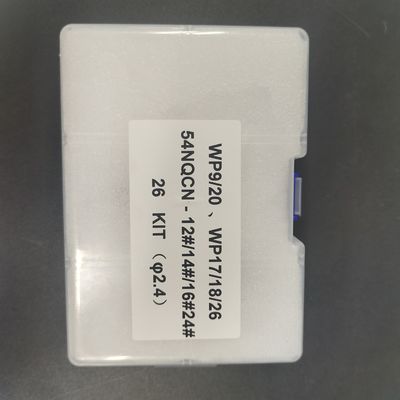 54NQCN WP17/18/26 TIG soudage de lentilles à gaz collecte de coin personnalisé pour des performances optimales