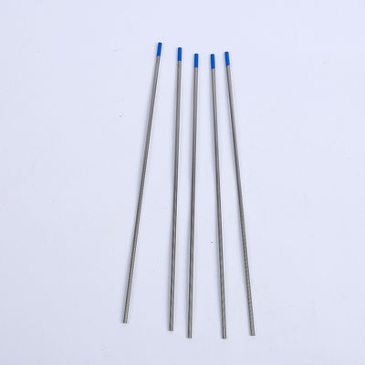 Support personnalisé à barres 10 paquets bleu TIG soudage électrodes de tungstène 2% Lanthanated WL20