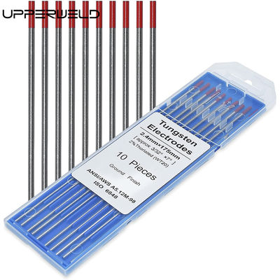 10-Pack 2% thorié rouge WT20 3/32&quot; TIG soudage électrodes de tungstène longueur 150mm