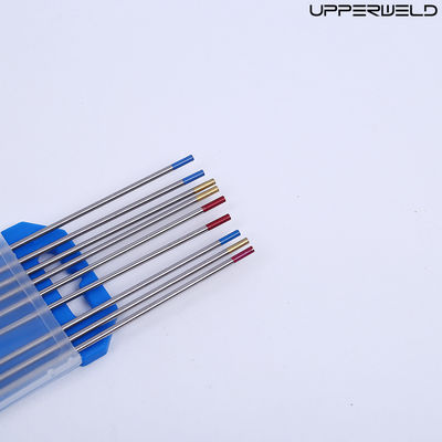 1/8&quot; 3/32&quot; 2% d'or lanthané WL15 électrode de tungstène pour le soudage STIG 10-pack
