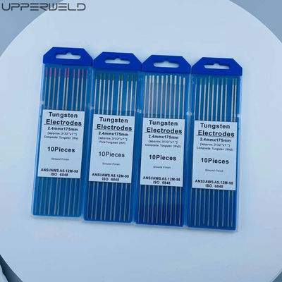 1/8&quot; 3/32&quot; 2% d'or lanthané WL15 électrode de tungstène pour le soudage STIG 10-pack