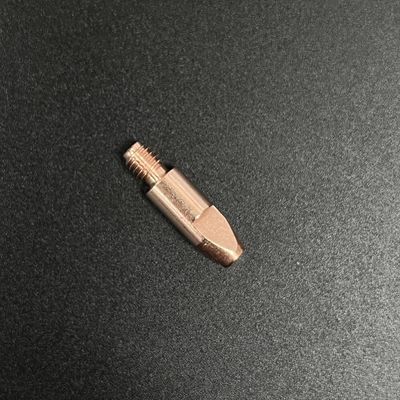 Professionnel M6 28 0.8MM pointe de contact en laiton pour la torche de soudage Mig dans l'industrie du soudage