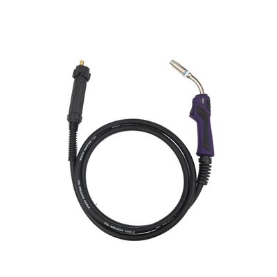 Soutien OBM personnalisé Pourpre 25AK Air Cooled MIG Torche de soudage avec Euro Connector
