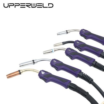 Soutien OBM personnalisé Pourpre 25AK Air Cooled MIG Torche de soudage avec Euro Connector