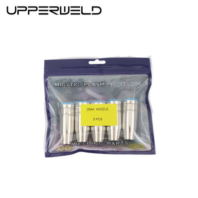 5PCS 286g MB-25AK MIG Torche Conseils de contact de soudage conique Buse de soudage MIG