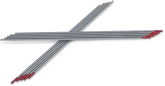 Débloquez votre potentiel de soudage avec WT20 3/32 2.4mm*175mm électrodes de tungstène rouge