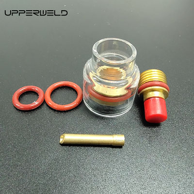 Torche de soudage TIG de 2,4 mm avancée pour lentille à gaz d'argon Corps de collet Appliquez le pistolet de soudage Mig