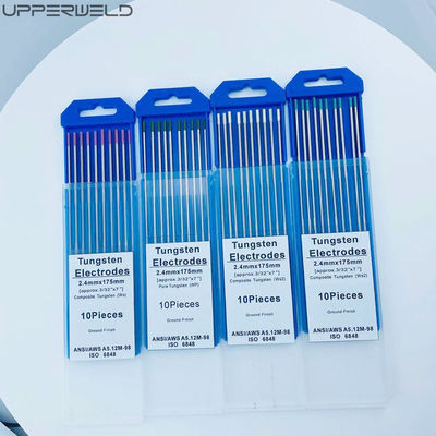 Support OBM électrodes de tungstène doré lanthané à 1,5% WL15 personnalisées pour le soudage TIG