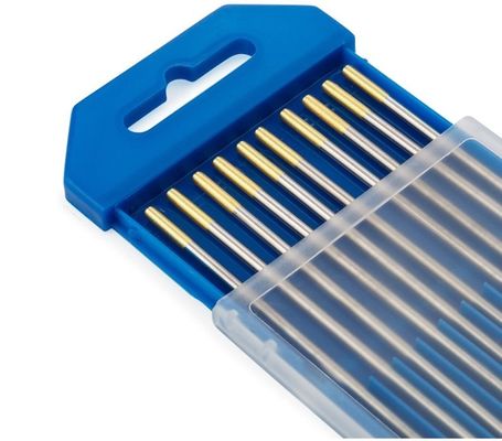 2.4mm*175mm WL15 Electrodes de tungstène TIG Consommables de soudage avec support personnalisé