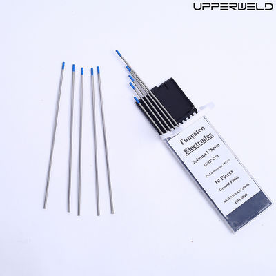 2.4mm*175mm BLUE TUNGSTEN électrodes 10 paquets pour le soudage TIG à courant continu / courant alternatif