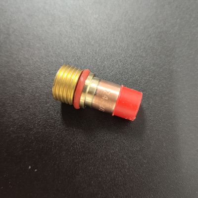 2.4 mm TIG soudage torche Stubby Lentille à gaz Kit de tasse en verre pour WP-17/18/26 refroidissement à l'air
