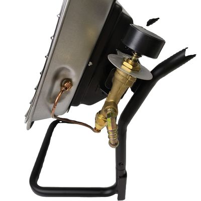 Chauffage à gaz pliable avec réservoir de chauffage certifié CE Chauffage portable de 3 à 4,5 kW pour camping en plein air