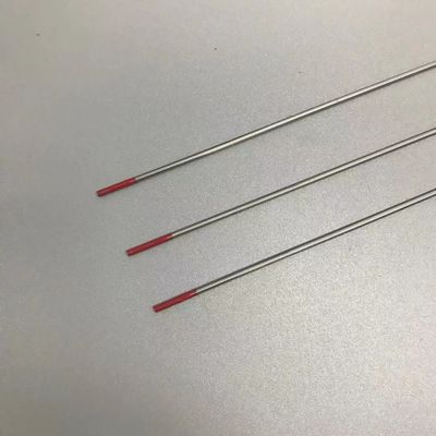 TIG Les consommables de soudage 2% électrodes de tungstène à tête rouge thoriées WT20 1,6 mm supérieure