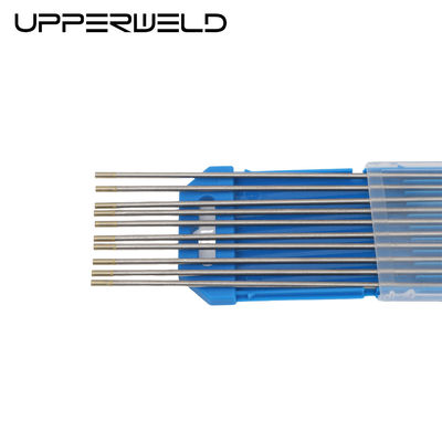 Électrodes de tungstène WL15 1,5% Lanthanated Golden Head 1,6 mm pour le soudage TIG 40-240