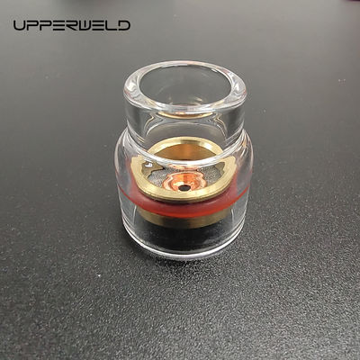 Meilleure couverture du gaz supérieur WP-17/18/26 Champagne Nozzle Kit avec adaptateur 2.4mm TIG consommables de soudage