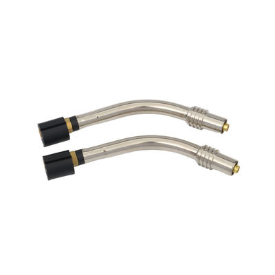 190g MIG Torche 24KD cou du cygne Pistolet de soudage Consommables avec buse en laiton en acier inoxydable