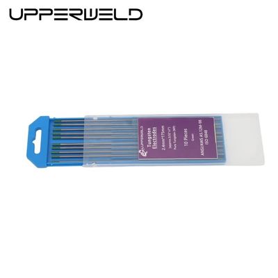 Support OEM UPPERWELD WP TIG soudage électrodes de tungstène 10-Pack 175 150 mm 2,4 mm 3/32 pouces