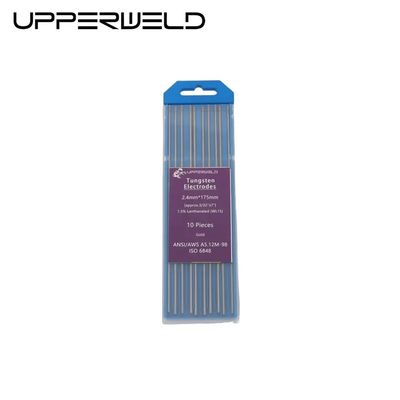 TIG soudage 2% Lanthanated Tungsten Rod Or WL15 10-Pack 175 150 mm 2,4 mm 3/32 pouces
