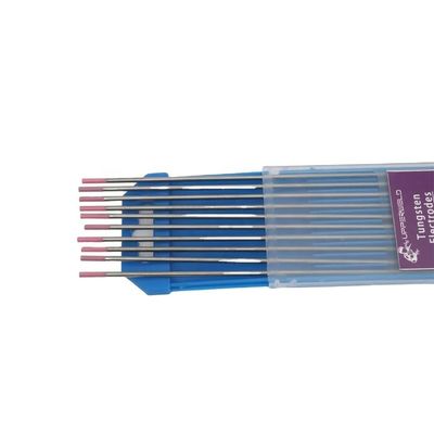 Composite TIG soudage Ws électrodes de tungstène Pink Ws 10-Pack 175 150 mm 2,4 mm 3/32 pouces