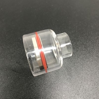 WP-9/20 Grand Kit de buse de quartz clair à champagne pour les accessoires de soudage Tig de 2,4 mm