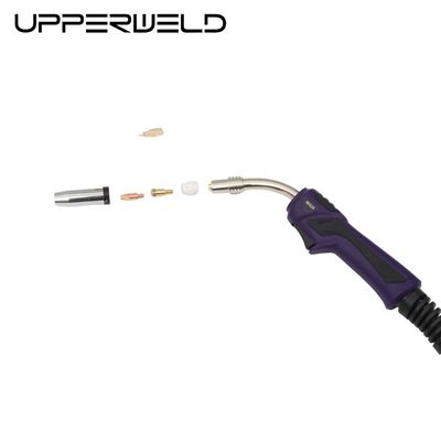 Supporté par ODM 24KD 250A MIG/MAG Pistolet à torche de soudage 3M Torche MIG refroidie à l'air pour les accessoires des soudeuses