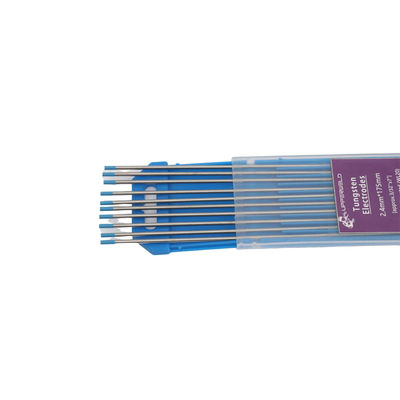 Électrode de tungstène WL20 bleue supérieure pour soudage par tiges en acier au carbone, en acier inoxydable et en nickel