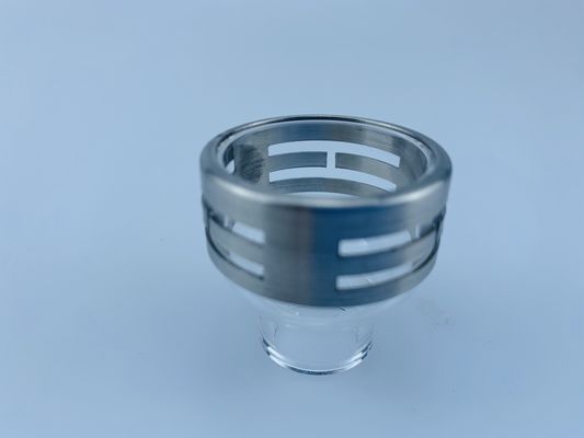 Boussole à quartz à anneau d'acier pour une meilleure couverture des gaz dans les applications de soudage TIG