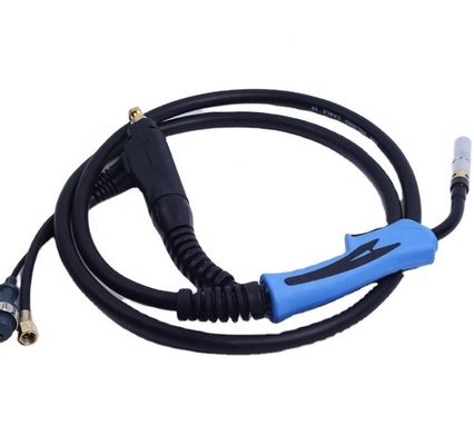 Torche de soudage de coupe industrielle avec câble Euro Connector de 10 pieds et soudage MIG