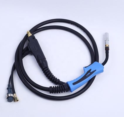 Torche de soudage de coupe industrielle avec câble Euro Connector de 10 pieds et soudage MIG