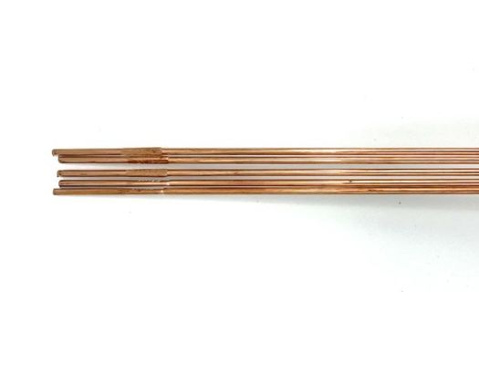1.6mm*1000mm ER70S-2 Barres de soudage de fil de soudage de cuivre pour joints